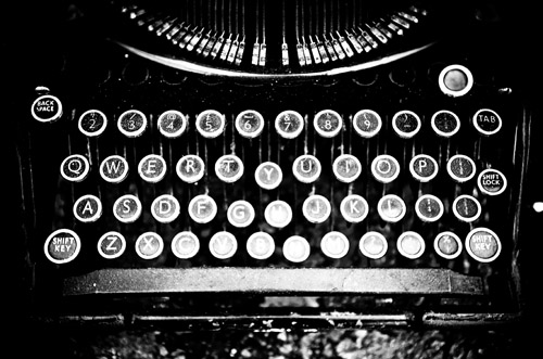 Typewriter B/W....now write the story by geishaboy500 Typewriter B/W....now write the story by geishaboy500