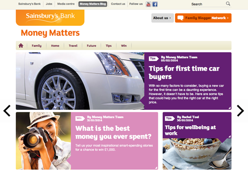 Sainsbury's Money Matters Sainsbury's Money Matters