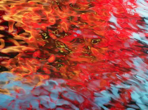Water Art: Liquid Flames