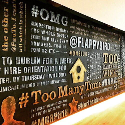 Tweets and hashtags