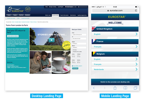 Eurostar UX